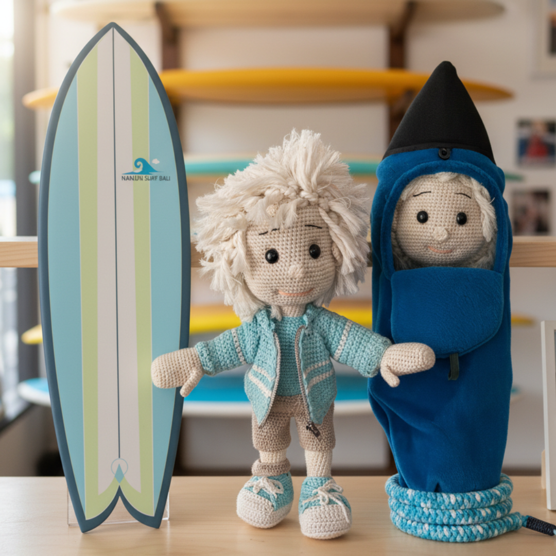 Mea Nanuni – Surfer Doll Set