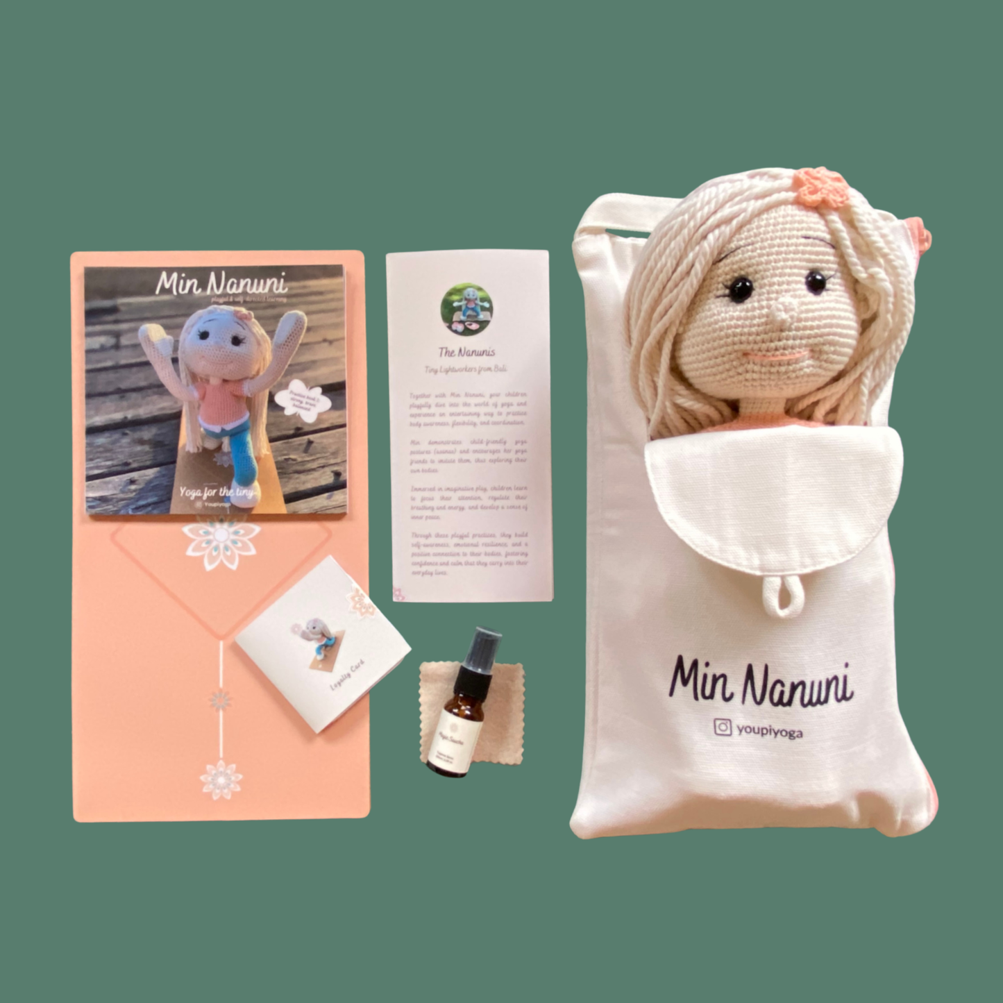 Min Nanuni – Artisanal Yogadoll Set