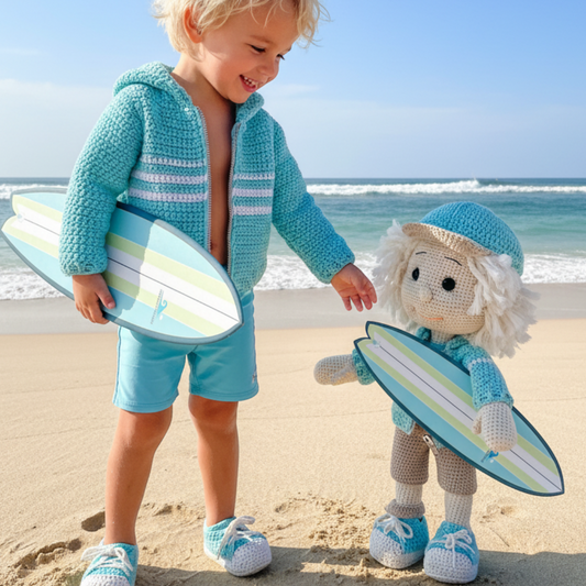 Mea Nanuni – Surfer Doll Set